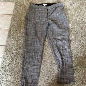 H&M sexy business pants houndstooth pattern size:12